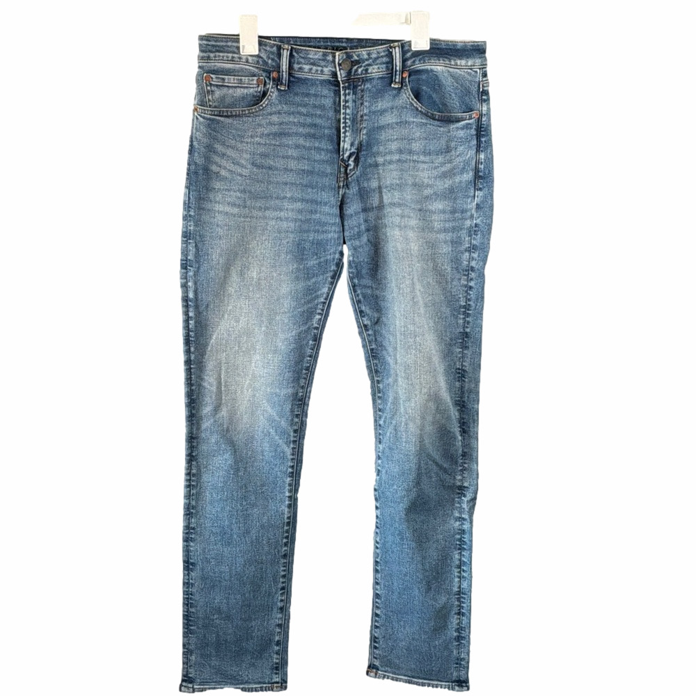 American Eagle Outfitters Light Blue Men's Straight Jeans